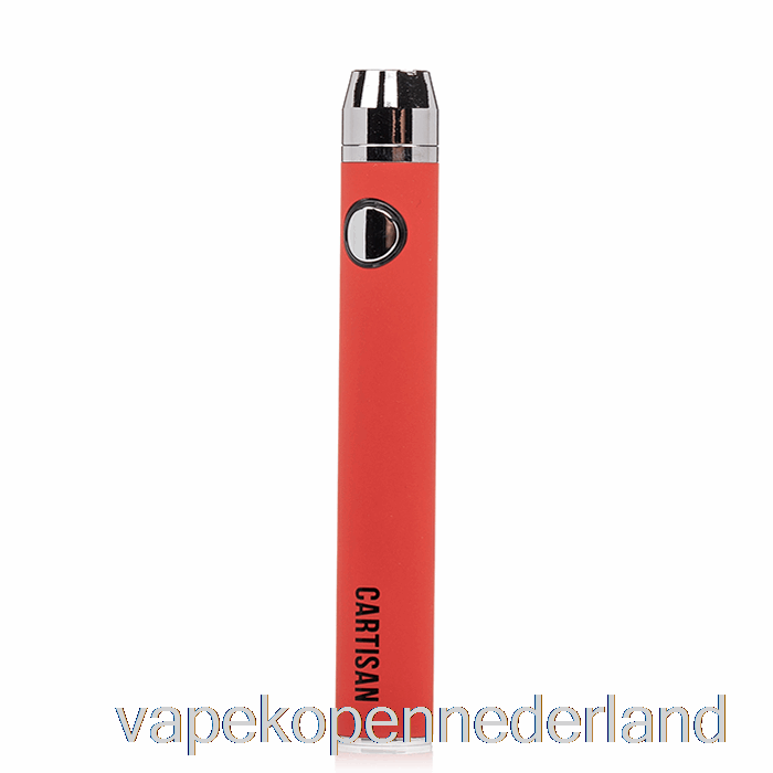 Vape Nederland Cartisan Button Vv 650 510 Batterij Rood